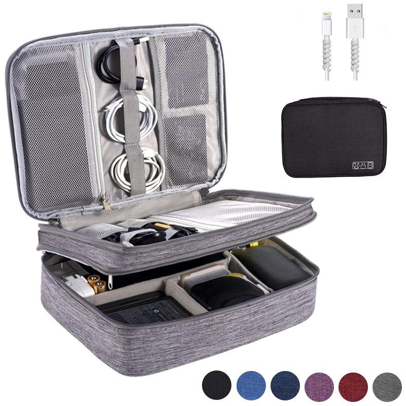 Travel Accessories And Gadgets - Taşınabilir Dijital Saklama Çantası USB Gadget
