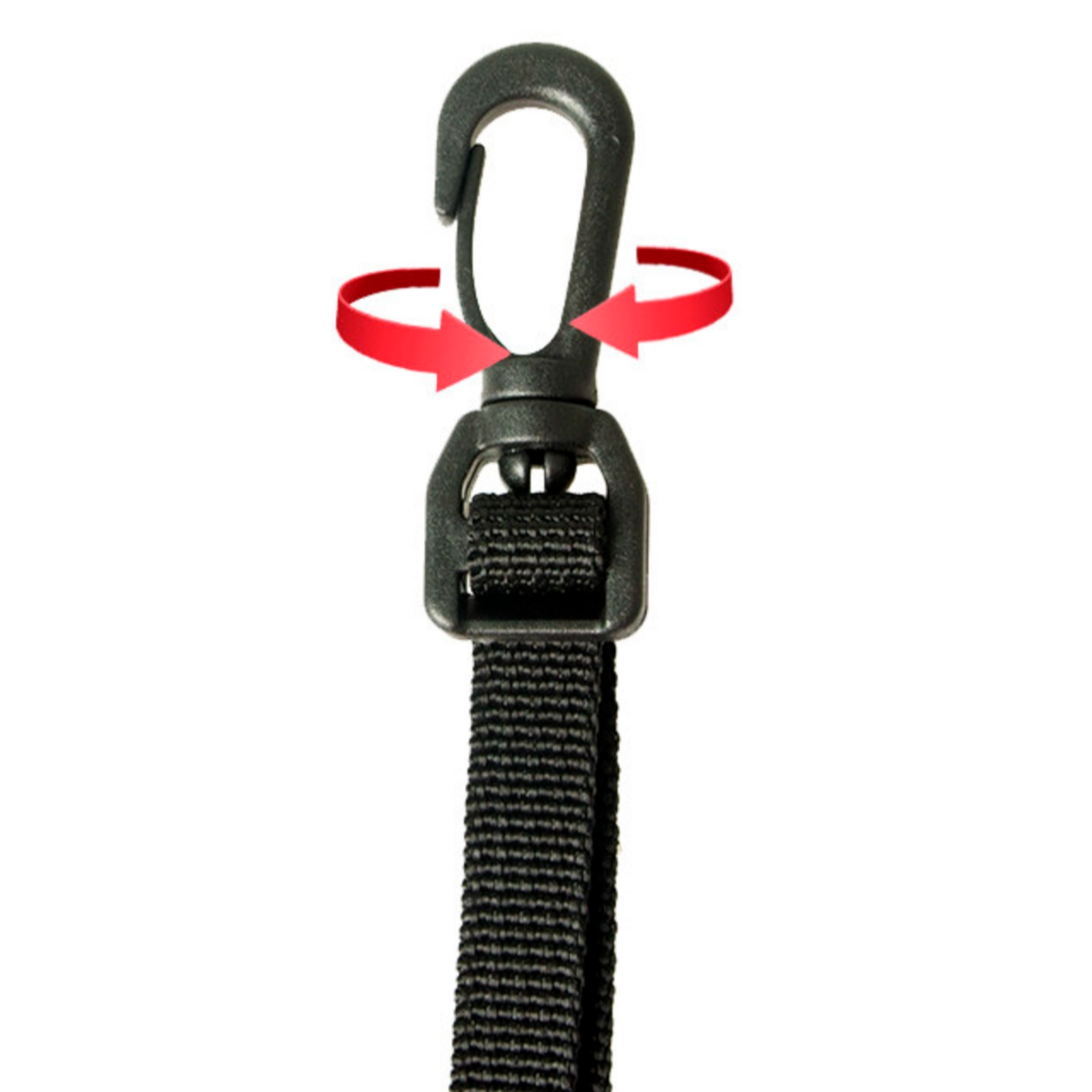 Travel Accessories Gear - Dişli Aparat Askısı Düz Dokuma Klipsli