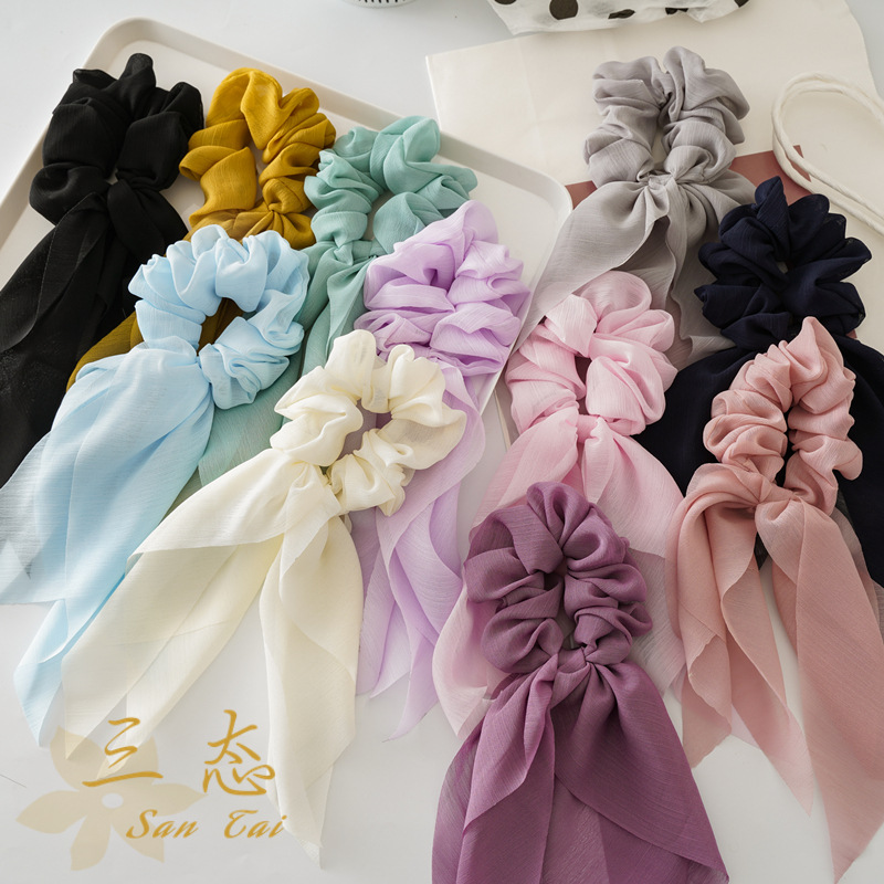 Travel Accessories Girls - 1 adet moda 25cm şifon uzun