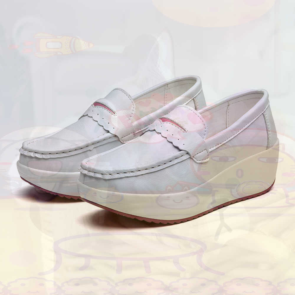Travel Accessories For Women Gift Ideas - Platform Kış Pembe Spor Ayakkabı Tenis