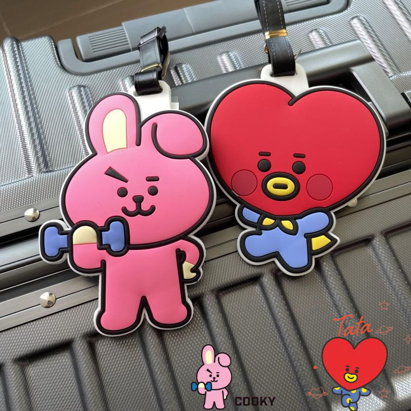 Travel Accessories Gear - BT21 çizgi film sevimli anahtarlık Kawaii