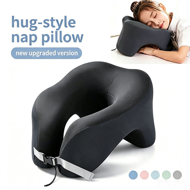 Travel Pillow Inflatable - Hafızalı Köpük U Şeklinde Boyun Yastığı