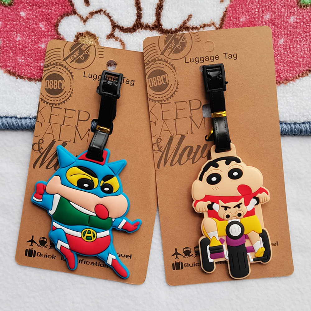 Travel Accessories In Japan - Sıcak Crayon Shin-chan Bagaj Etiketi PVC