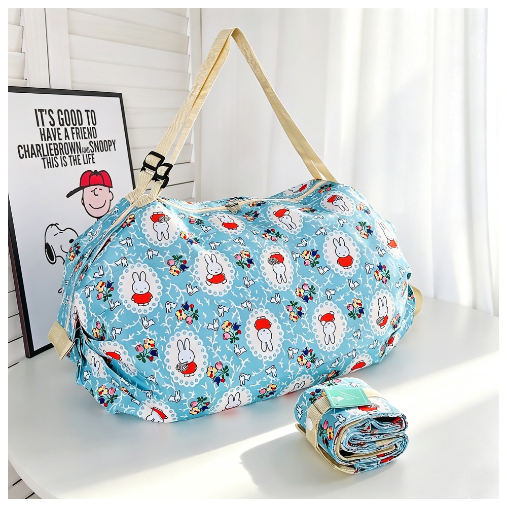 Travel Accessories In Japan - Sevimli Katlanabilir Çevre Dostu Çanta Karikatür