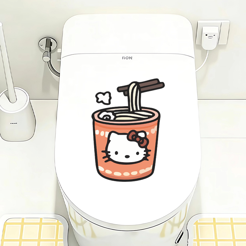 Sevimli Sanrio Hello Kitty Tuv - Sticker Luggage Decorative incelemesi ve fiyatı