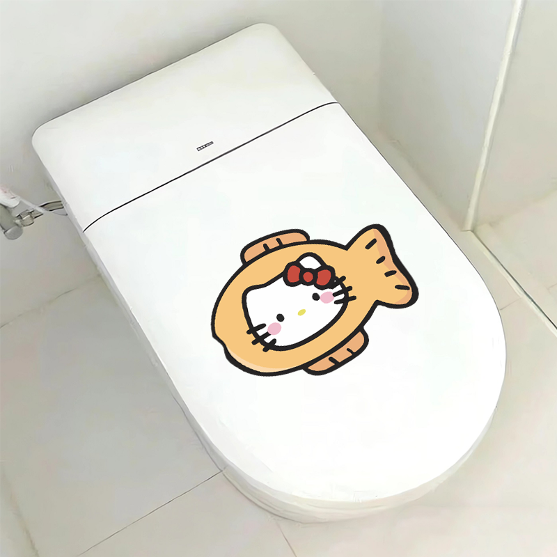 Sevimli Sanrio Hello Kitty Tuv - Sticker Luggage Decorative incelemesi ve fiyatı