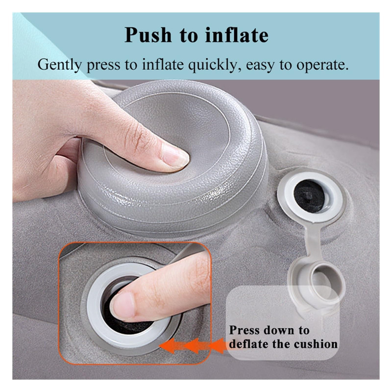Yeni şişme dışkı yastık 2 katm - Travel Pillow Inflatable incelemesi ve fiyatı