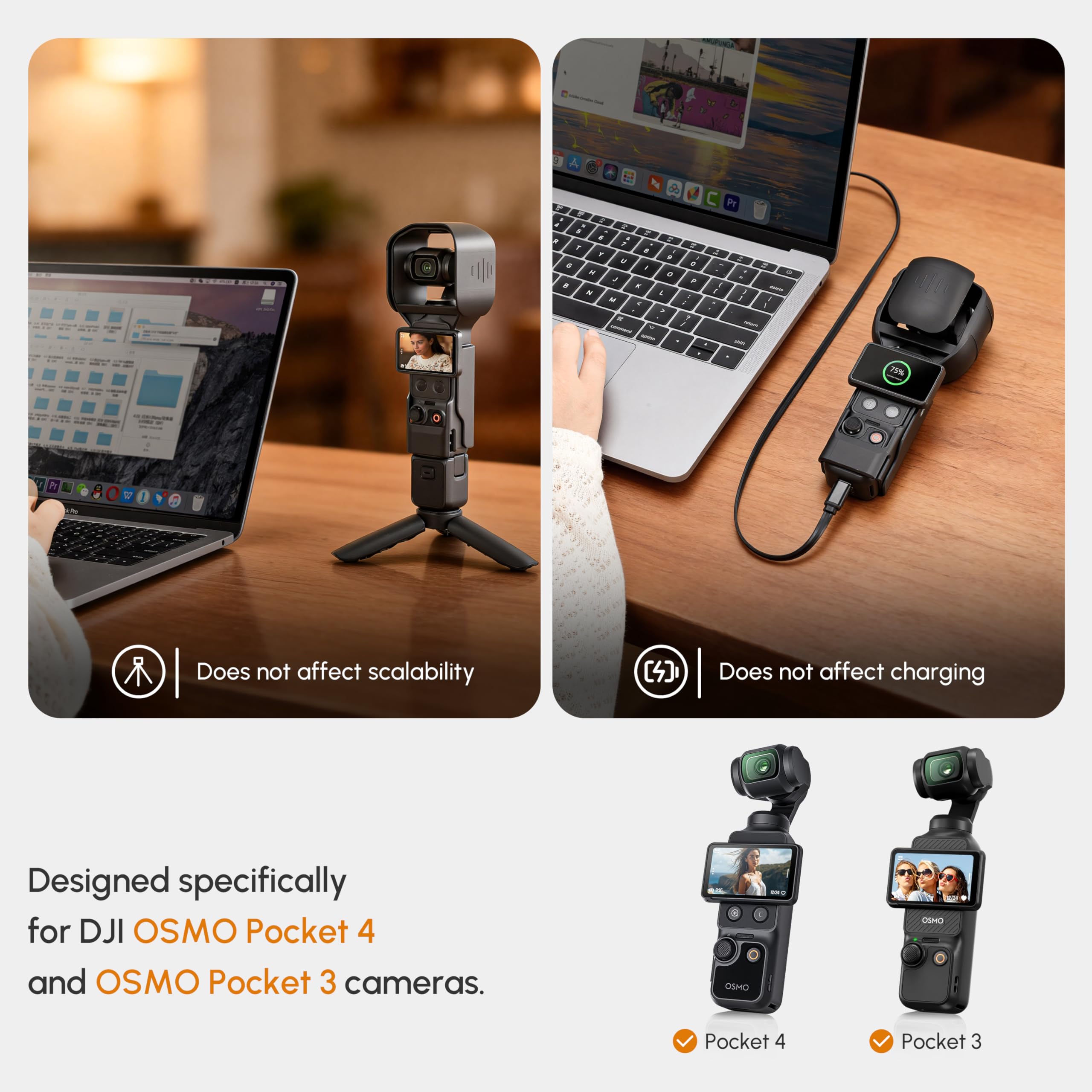 DJI OSMO Pocket 4 Gimbal Koruy - Travel Vlog Accessories incelemesi ve fiyatı