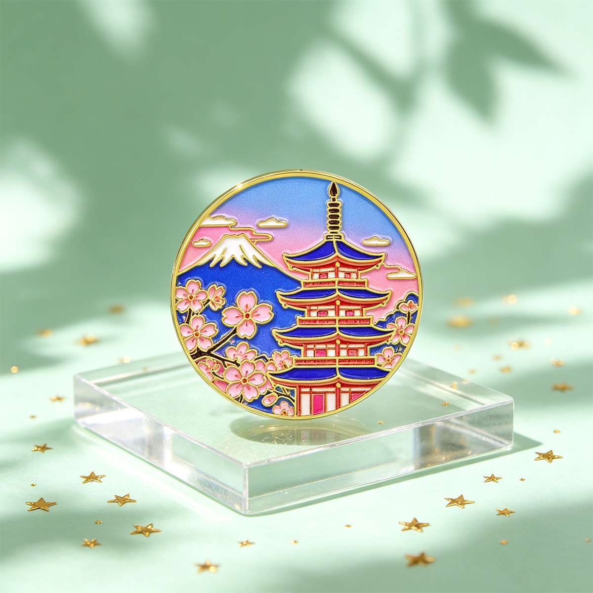 Japon Kiraz Çiçeği Emaye Pin,  - Travel Accessories In Japan incelemesi ve fiyatı