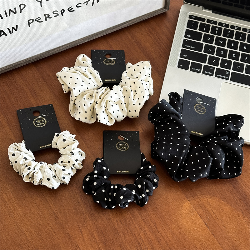 11cm/14cm nokta kumaş Scrunchi - Travel Accessories Girls incelemesi ve fiyatı