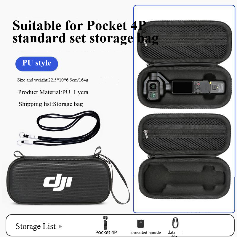 DJI Pocket 4 Pro için saklama  - Camera Bag Travel incelemesi ve fiyatı