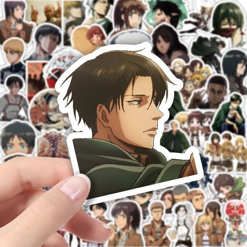 60 adet Titan Anime çıkartmala - Sticker Luggage Decorative incelemesi ve fiyatı