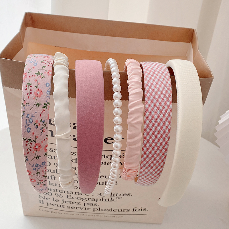 5/7 adet Set moda kadın bez sa - Travel Accessories Gear incelemesi ve fiyatı