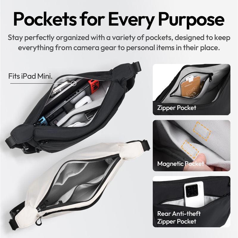 Ulanzi HMN1 Ay tek kollu çanta - Camera Bag Travel incelemesi ve fiyatı