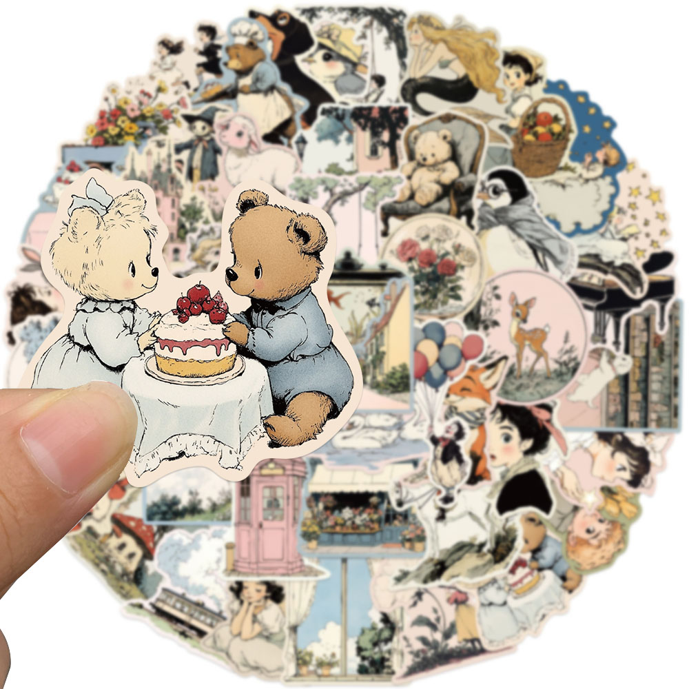 50 adet Komik Dünya Etiket Kar - Sticker Luggage Decorative incelemesi ve fiyatı