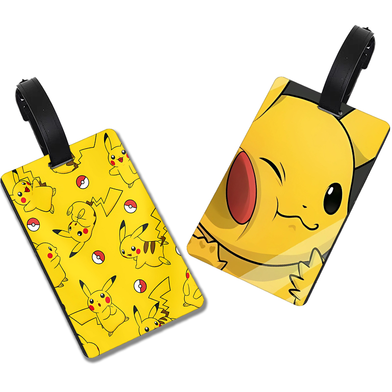 Pokemons Karikatür Bagaj Etike - Travel Accessories For Women incelemesi ve fiyatı