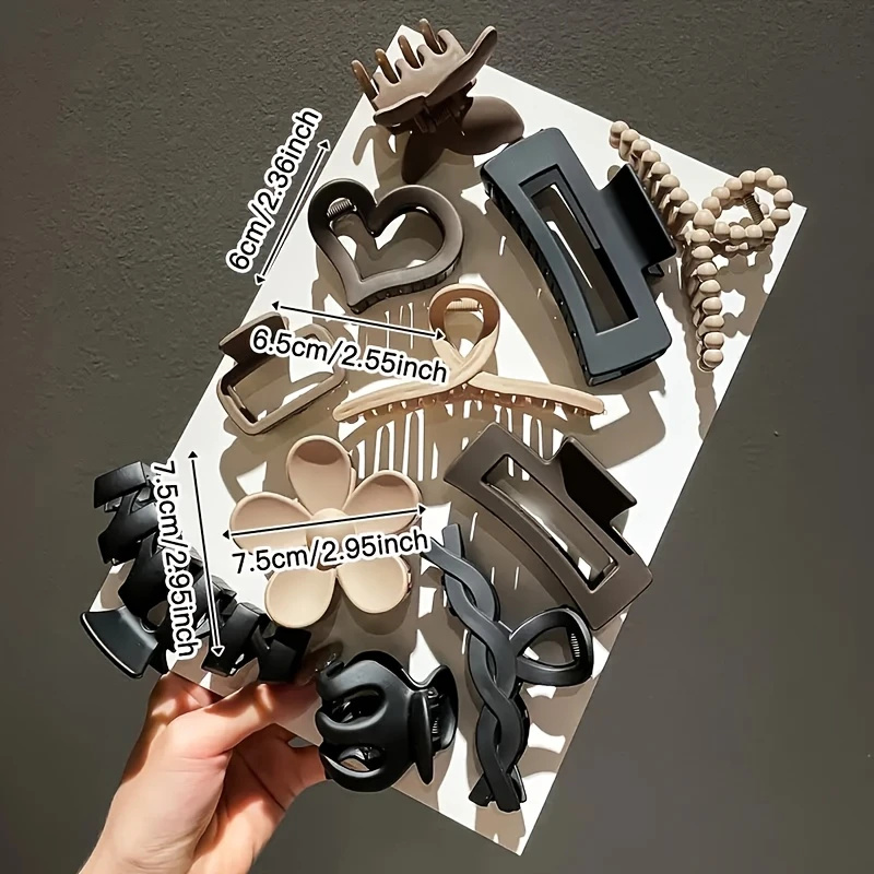 11 Adet Çeşitli Saç Pençe Klip - Travel Accessories Designer incelemesi ve fiyatı