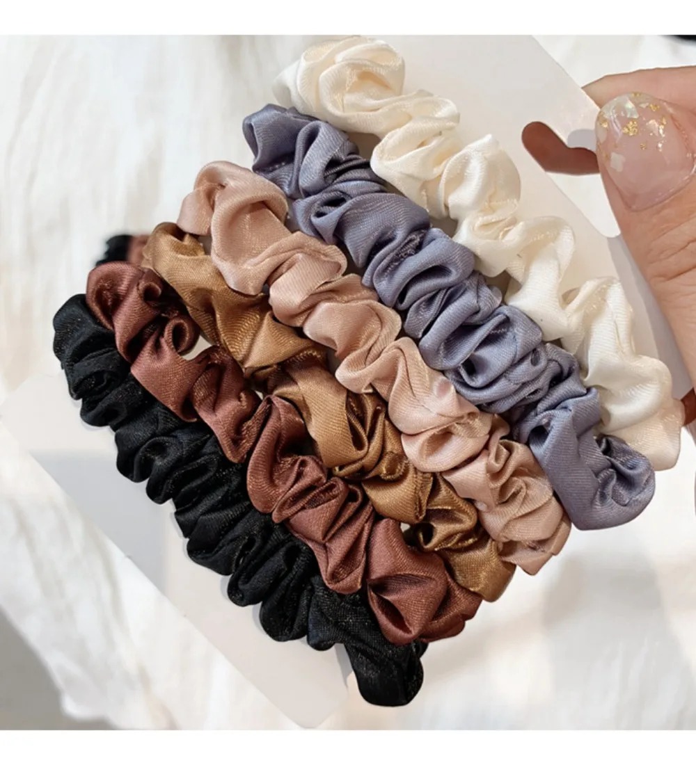 6 adet yumuşak saten saç tokal - Travel Accessories Girls incelemesi ve fiyatı