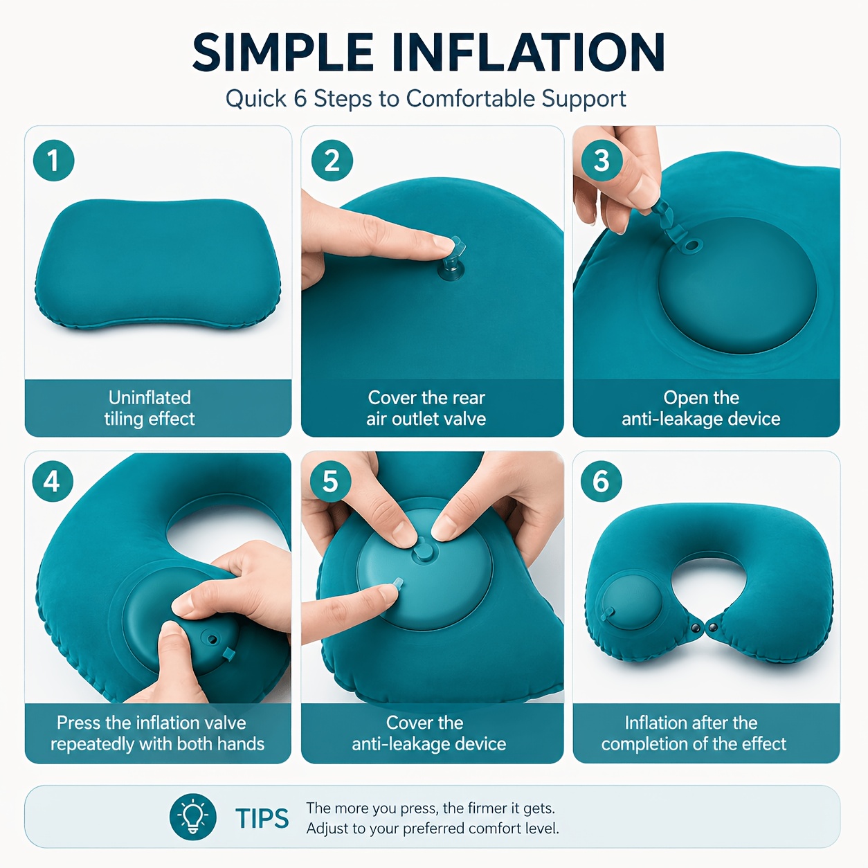 SPDJUMPER Şişirilebilir Seyaha - Travel Pillow Inflatable incelemesi ve fiyatı