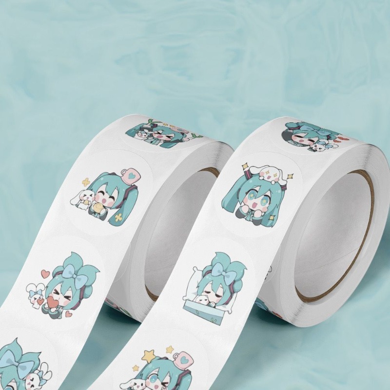 Estetik Şirin Hatsune Miku Çık - Sticker Luggage Decorative incelemesi ve fiyatı