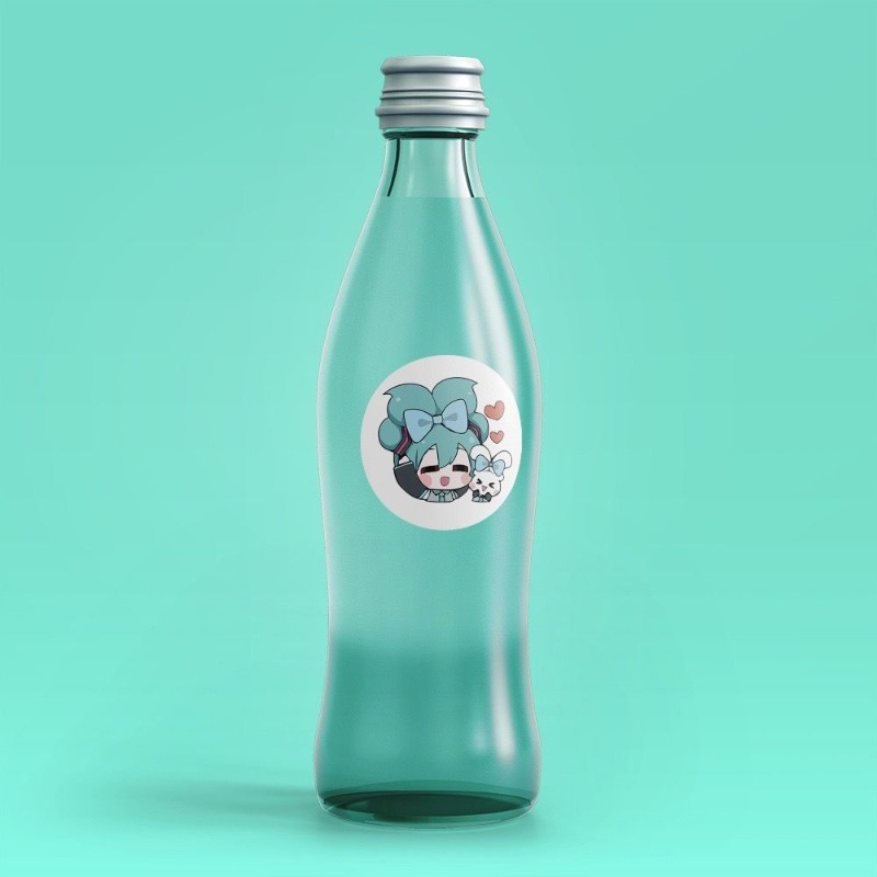 Estetik Şirin Hatsune Miku Çık - Sticker Luggage Decorative incelemesi ve fiyatı