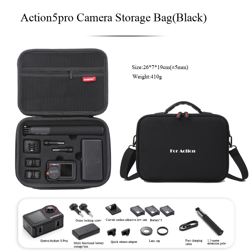 DJI Osmo Action 3/4/5 pro için - Camera Bag Travel incelemesi ve fiyatı