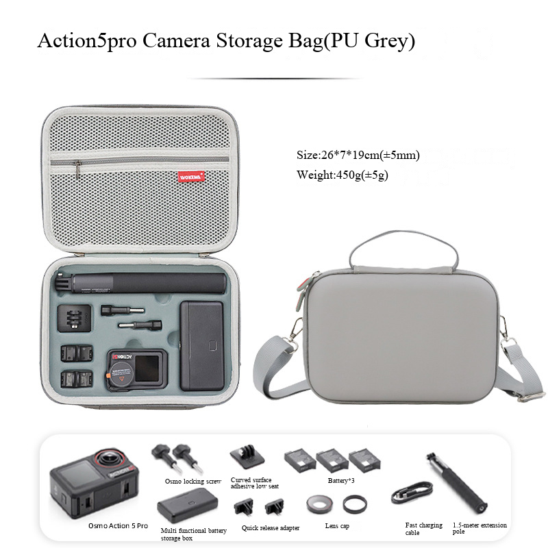 DJI Osmo Action 3/4/5 pro için - Camera Bag Travel incelemesi ve fiyatı