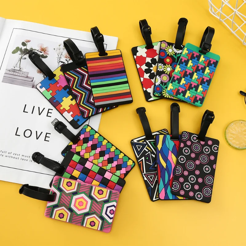 1 adet yeni bavul renkli desen - Travel Accessories Designer incelemesi ve fiyatı