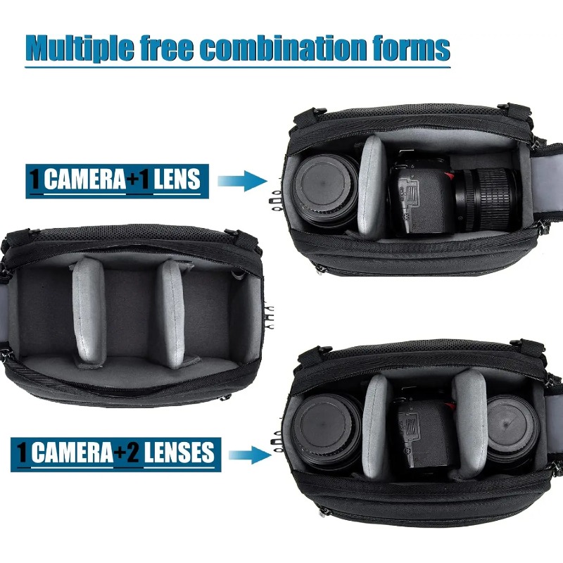 Su geçirmez Tek Omuz Askılı Ça - Camera Bag Travel incelemesi ve fiyatı
