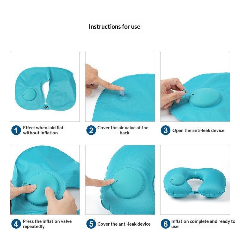 Katlanabilir, Şişirilebilir, T - Travel Pillow Inflatable incelemesi ve fiyatı